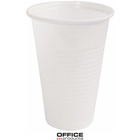 Kubek plastikowy Office Products 200ml termiczny biay (100)