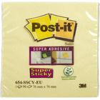 Karteczki Post-it Super Sticky 76x76mm (654-6SSCY) óte (90)