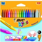 Kredki wiecowe BiC Kids Plastidecor 18 kolorów