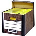 Pudo Bankers Box Woodgrain 340x295x405mm (2)