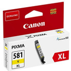 Tusz Canon CLI-581Y XL do PixmaTR7550/TR8550/TS6150 | 8, 3ml | yellow