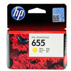 Tusz HP 655 do Deskjet 3525/4615/4625/5525/6525 | 600 str. | yellow