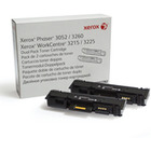 Zestaw w tonerów  Xerox do  WorkCentre  3215/3225  |2 x 3 000 str. | black