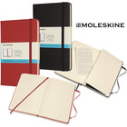Notatnik Moleskine Classic M (11.5x18cm) kropki czerwony, CZERWONY
