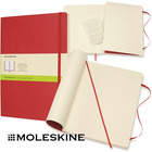 Notatnik Moleskine Classic XL (19x25cm) gadki czerwony