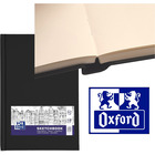 Szkicownik Oxford Sketchbook A5/96k czarny