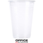 Kubek plastikowy Office Products 200ml termiczny transparentny (100)