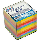 Kostka papierowa w pojemniku Donau 95x95x95mm nieklejona kolor
